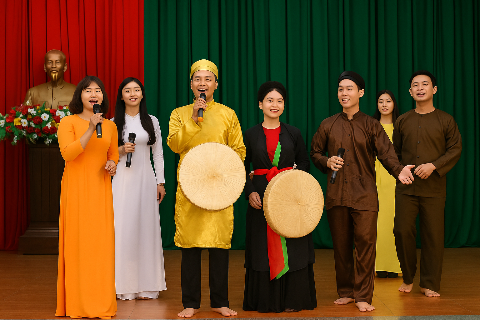 PHƯỜNG TÂN LẬP TỔ CHỨC HỘI DIỄN VĂN NGHỆ NGÀNH GIÁO DỤC LẦN THỨ NHẤT NĂM 2025